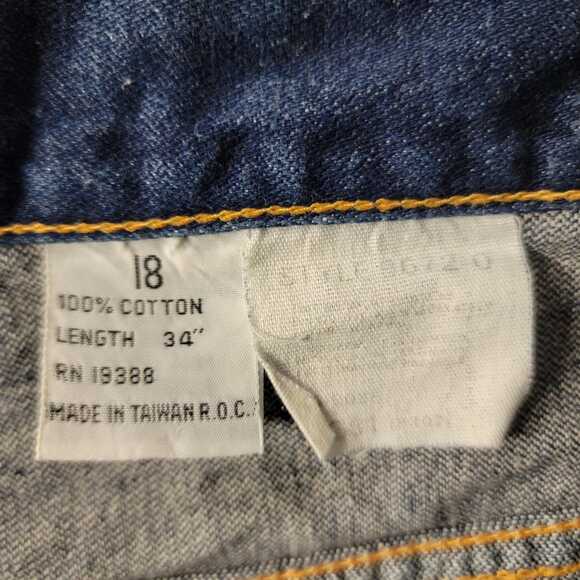 70s Vintage Britannia Highwaist Jeans - Picture 10 of 10